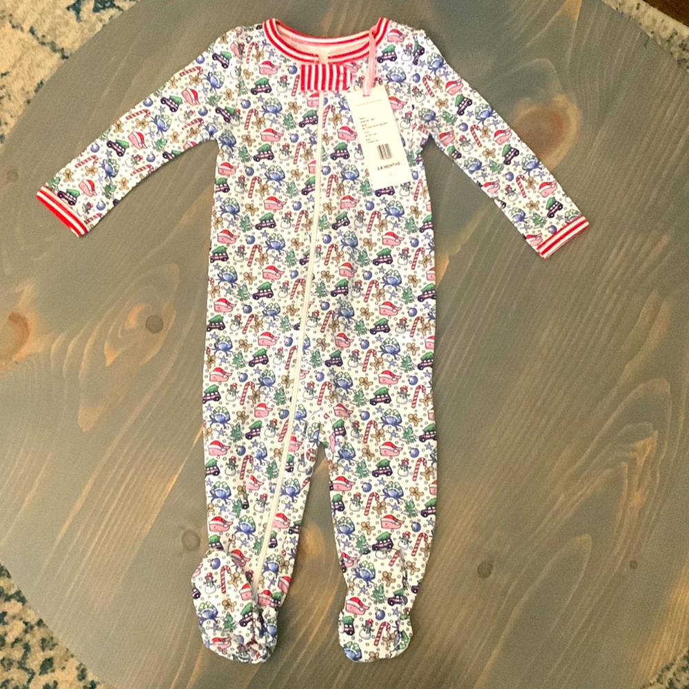 NWT Vineyard Vines baby Christmas onesie 3-6months